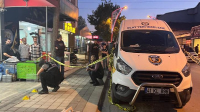 Kasap dükkanını pompalı tüfekli saldırı : 1 yaralı