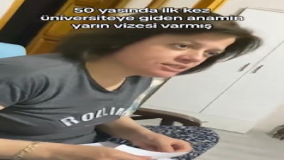 Sınavı yaklaşan 50 yaşındaki üniversite öğrencisi: "Kopya mı çeksem?"