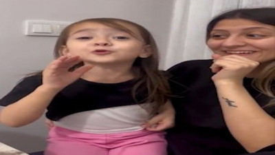 Küçük kız babasına karşı annesini savundu 'Hayırdır?'