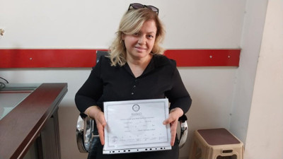 Mersin'in ilk kadın muhtarları mazbatalarını aldı