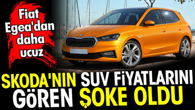 Skoda'nın SUV fiyatlarını gören şoke oldu. Fiat Egea'dan daha ucuz