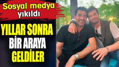 Kıvanç Tatlıtuğ ve Kenan İmirzalıoğlu yıllar sonra bir araya geldi