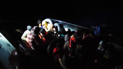 Ayvacık açıklarında 29 kaçak yakalandı