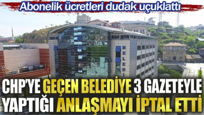 Kastamonu Belediyesi üç gazeteyle yaptığı anlaşmayı iptal etti. Abonelik ücretleri dudak uçuklattı