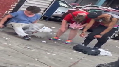 ABD'de sokaklarda yaşayan madde bağımlıları halkı tedirgin ediyor