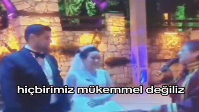 Nikah memurundan yeni evli çifte ders niteliğinde tavsiye: "Mükemmeli aramayın"
