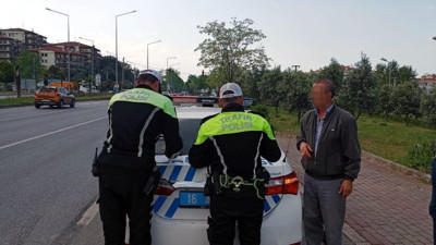 Hız sınırını aşan sürücülere binlerce lira ceza kesildi