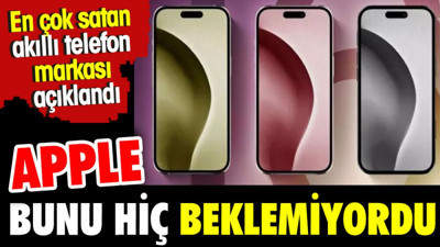 Apple bunu hiç beklemiyordu. En çok satan cep telefonu açıklandı