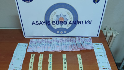 Edirne’de kumar oynayan 6 kişiye 38 bin 550 lira ceza