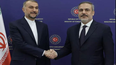 Bakan Fidan İranlı mevkidaşı Abdullahiyan ile görüştü