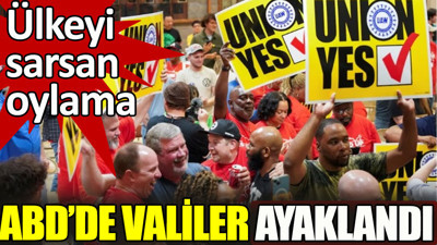 ABD'de valiler ayaklandı. Ülkeyi sarsan oylama