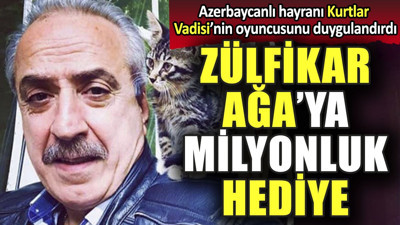 Zülfikar Ağa'ya milyonluk hediye. Azerbaycanlı hayranı "Kurtlar Vadisi"nin oyuncusunu duygulandırdı