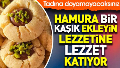 Hamura bir kaşık ekleyin lezzetine lezzet katıyor. Tadına doyamayacaksınız