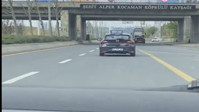 Direksiyon sınavında kızlarını takip eden anna babanın güldüren videosu