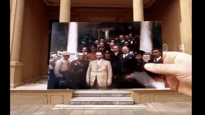 Atatürk'ün izinde olan gençten geçmişten bugüne Atatürk ziyaretleri