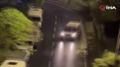 Drift yapan sürücüye cezai İşlem. 32 bin lira ceza ve 2 ay ehliyetine el konuldu