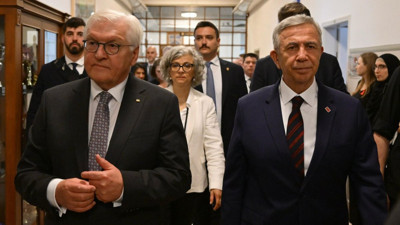 Almanya Cumhurbaşkanı İmamoğlu’nun ardından Mansur Yavaş’la da görüştü