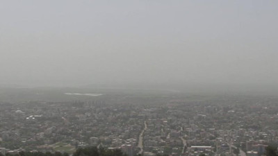 Ortalık toz duman! Şehirde göz gözü görmüyor