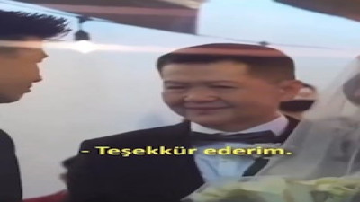 Babanın düğünde yaptığı konuşma duygulandırdı 'Onu lütfen incitme'