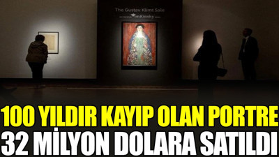 100 yıldır kayıp olan portre 32 milyon dolara satıldı