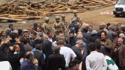 Hakkari'de köylülerden maden karşı nöbet eylemi