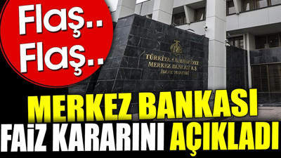 Merkez Bankası faiz kararını açıkladı (25 Nisan 2024)