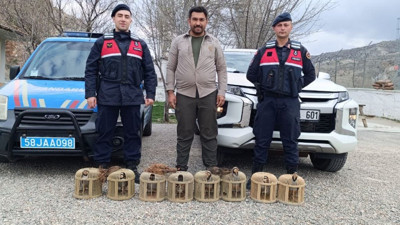 Yasa dışı avlanan 4 kişi suçüstü yakalandı