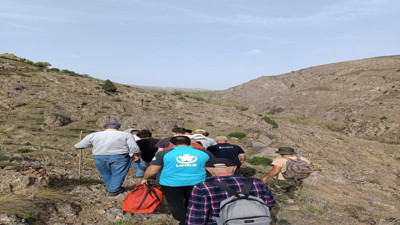 Dağda yaralanan kadının imdadına UMKE ekipleri yetişti