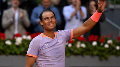 Rafael Nadal başardı