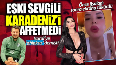 Aleyna Eroğlu Icardi’ye ‘ahlaksız’ diyen Batuhan Karadeniz’i affetmedi! Önce ifşaladı sonra ekrana tükürdü