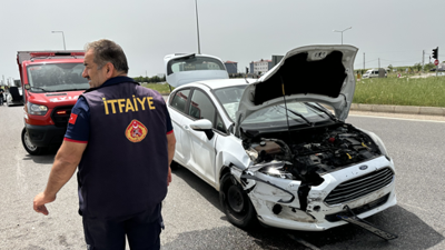 Kahta'da trafik kazası