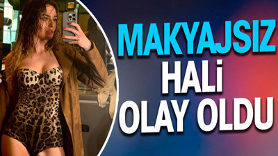 Melis Sezen'in makyajsız halleri olay oldu