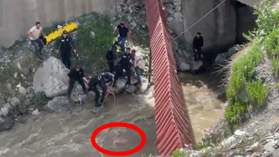 Dereye düşen yaşlı adamın cesedi bulundu