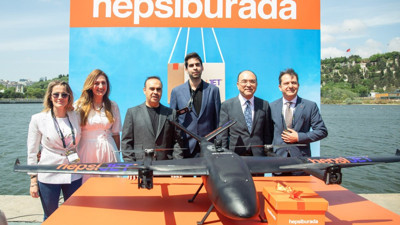 Hepsiburada drone ile teslimatı test ediyor