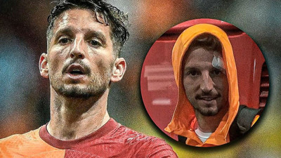 Mertens Adana dönüşü kaza geçirdi