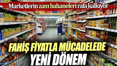 Marketlerin zam bahaneleri rafa kalkıyor. Fahiş fiyatla mücadelede yeni dönem