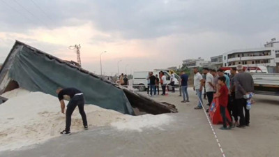 Yer yarıldı yerin içine girdi sözü Adana’da gerçek oldu