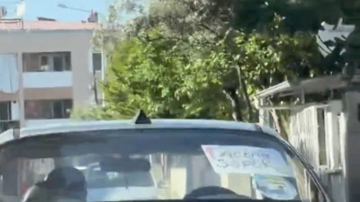 Başka ülkede göremezsiniz: Acemi sürücüye şaka yapan vatandaş