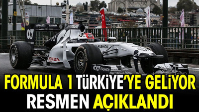 Formula 1 Türkiye'ye geliyor. Resmen açıklandı
