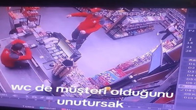 Dans eden çalışanlar müşteriye yakalandı