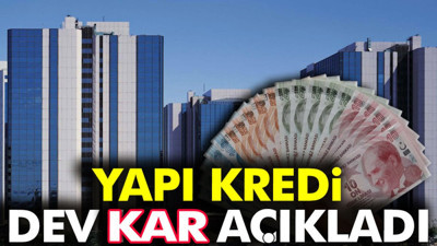 Yapı Kredi dev kar açıkladı