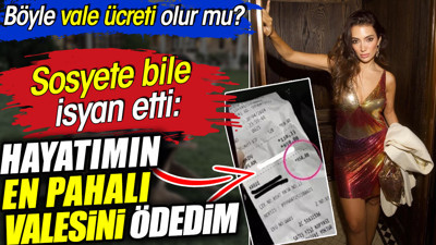 Böyle vale ücreti mi olur? Sosyete fenomeni Rachel Araz bile isyan etti