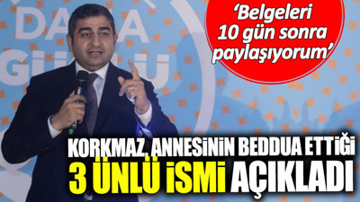 Sezgin Baran Korkmaz annesinin beddua ettiği 3 ünlü ismi açıkladı: Belgeleri 10 gün sonra paylaşıyorum