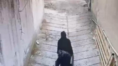 Mazgal hırsızı kadın kameraya yakalandı