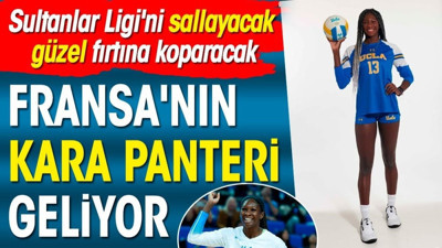 Fransa'nın Kara Panteri Türkiye'de. Sultanlar Ligi'ni kasıp kavuracak