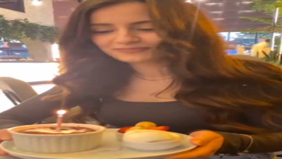 Doğum gününde Fenerbahçe şampiyonluğu diledi