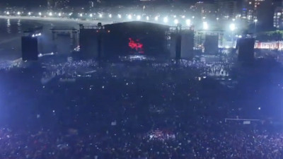 Madonna'nın ücretsiz olan konserine rekor katılım: 1.6 milyon kişi