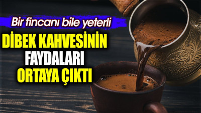 Dibek kahvesinin faydaları ortaya çıktı. Bir fincanı bile yeterli