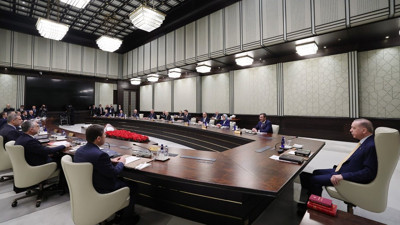 Kabine toplantısı başladı. Yoğun gündemden işte başlıklar