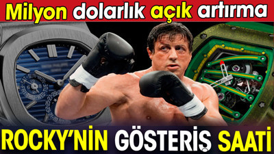 Milyon dolarlık açık artırma Rocky’nin gösteriş saati